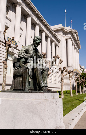 Rathaus San Francisco Stockfoto