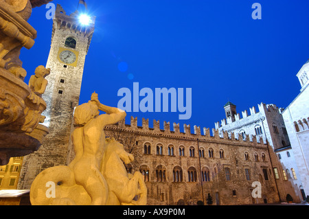 Piazza Duomo in Trient - Trento Trentino Alto Adige Italien Stockfoto