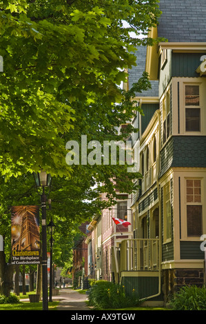 Pension am großen George Great George Street Charlottetown Prince Edward Island Kanada Stockfoto