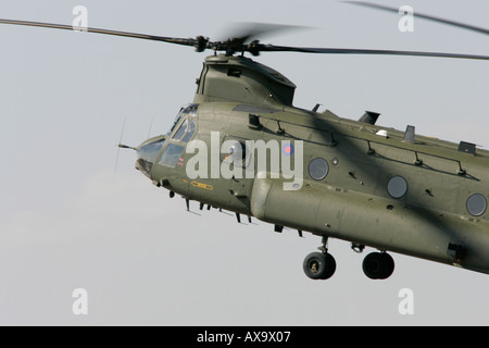 RAF Chinook HC5 CH 47 Boeing Hubschrauber bei RIAT 2005 RAF Fairford Gloucestershire England UK Stockfoto