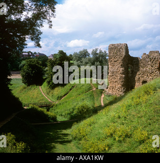 UK England Suffolk Framlingham Castle Stockfoto