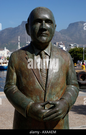 FW de Klerk Nobel quadratische Projekt von Claudette Schreuders V & eine Waterfront Kapstadt westlichen Kapprovinz in Südafrika Stockfoto