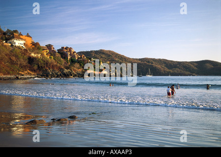 Playa Madera, Zihuatanejo, Guerrero Mexiko Stockfoto