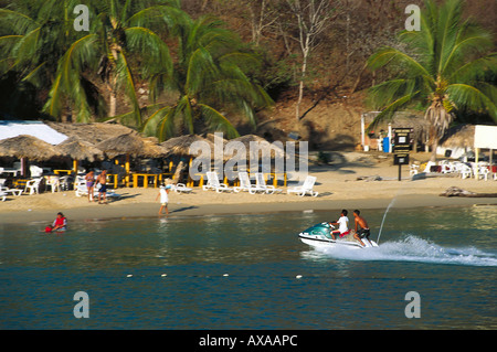 Playa Maguey, Huatulco, Oaxaca Mexico Stockfoto