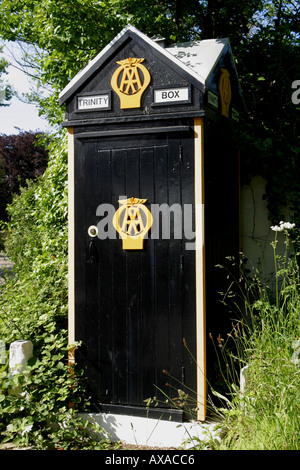 ALTEN AA PHONE BOX JERSEY KANALINSELN Stockfoto