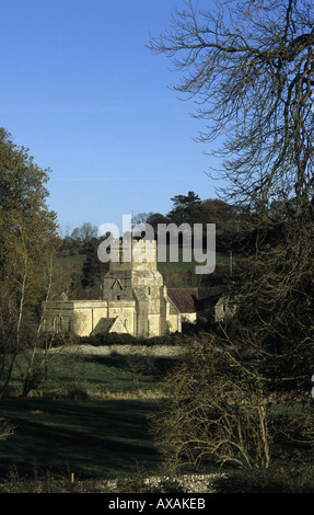 St. James der großen Kirche, Coln St. Dennis, Gloucestershire, England, Vereinigtes Königreich Stockfoto