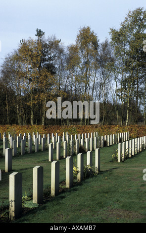 Commonwealth Friedhof, Cannock Chase, Staffordshire, England, Vereinigtes Königreich Stockfoto