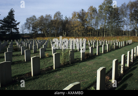 Commonwealth Friedhof, Cannock Chase, Staffordshire, England, Vereinigtes Königreich Stockfoto