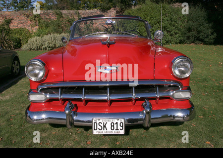 1954 roten Chevrolet Stockfoto