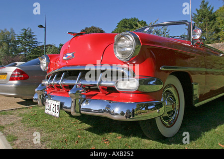 1954 roten Chevrolet Stockfoto