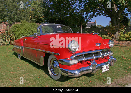 1954 roten Chevrolet Stockfoto