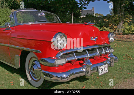 1954 roten Chevrolet Stockfoto