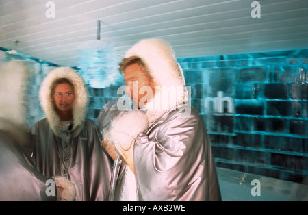 Eisbar, Nordic Hotel Norrmalm, Stockholm Schweden Stockfoto