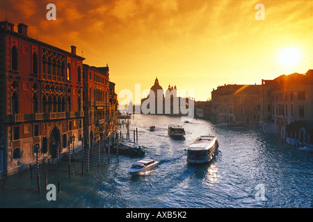 Canale Grande, Venedig, Veneto, Italien Stockfoto