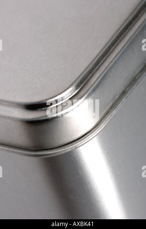 Metalldose Stockfoto