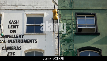 Pfandleiher Portobello Road Notting Hill London England UK Stockfoto