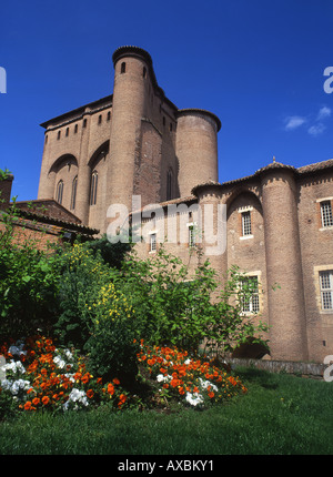 Palais De La Berbie und Toulouse-Lautrec Museum Albi Tarn & Roussillon Languedoc France Stockfoto