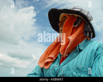 Alten thai Dame Stockfoto