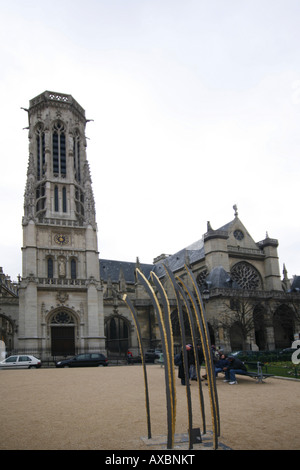 Saint Germain Auxerrois, Frankreich, Paris Stockfoto