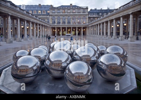 Palais Royale, Frankreich, Paris Stockfoto