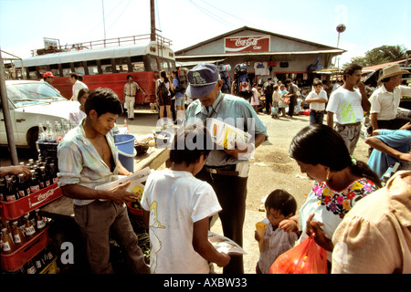 Guatemala Fronteras Markttag Stockfoto