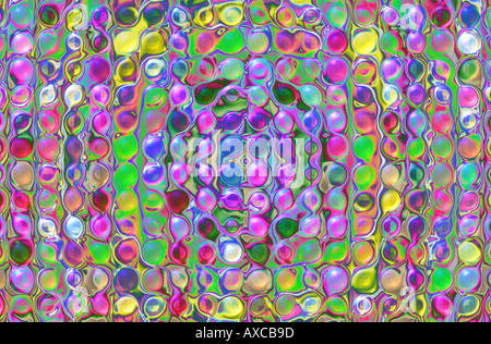 Abstrakte Zellen Stockfoto