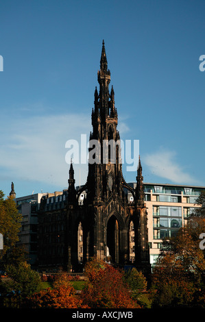 Walter Scott Monument, Edinburgh, Princes Street, Schottland Stockfoto