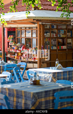 INSEL VON CHALKI IN DER NÄHE VON RHODOS GRIECHENLAND Stockfoto