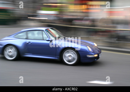 Porsche Auto London Stockfoto