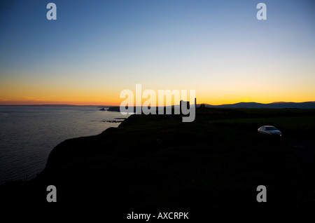 Verlassen des 19. Jahrhunderts in der Nähe von Kupfer Minehead Gebäude Bunmahon (UNESCO bezeichnet) Copper Coast Geopark, Grafschaft Waterford, Irland Stockfoto