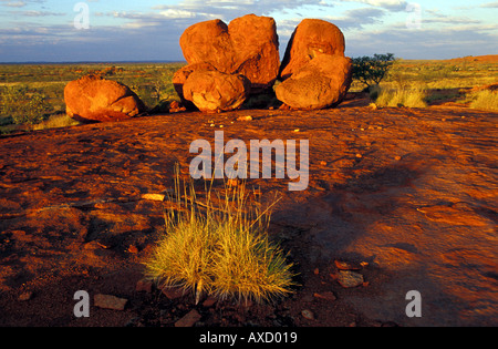 Red Rocks bei Sonnenuntergang in der Kimberlies Western Australia Stockfoto