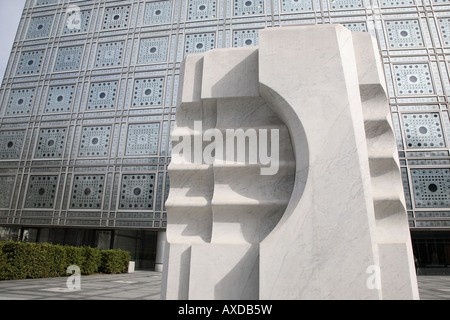 Institut du Monde Arabe, Institut der arabischen Welt, Paris, Frankreich Stockfoto