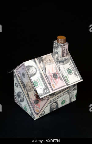 US-Dollar Wohnungsmarkt Stockfoto