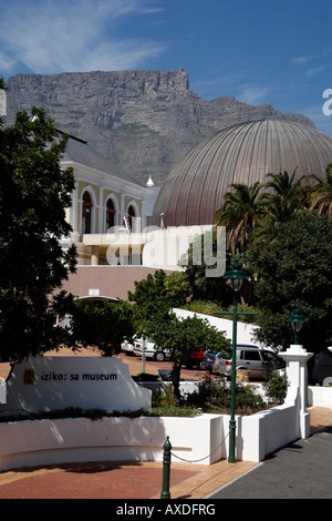 Eintritt in das Planetarium Königin Victoria Straße Kapstadt westlichen Kapprovinz in Südafrika Stockfoto