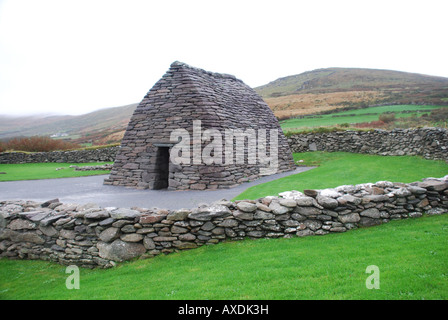 (Gallaras) Gallarus Oratorium, befindet sich auf der Dingle-Halbinsel ist eines der am besten erhaltenen frühchristlichen Kirchen Irlands. Stockfoto