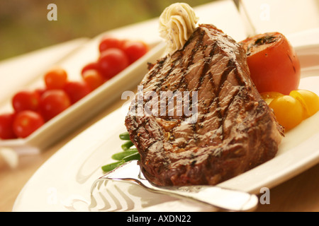 Ribeye steak Stockfoto