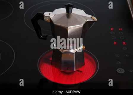 Kaffee kochen | Kaffee kochen Stockfoto