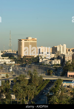 Gesamtansicht der Stadt Tripolis Libyen Stockfoto