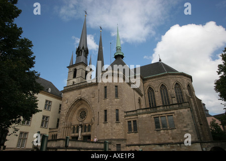 Kathedrale Unserer Lieben Frau, Luxemburg, Europa Stockfoto