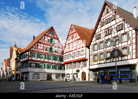 Riedlingen auf dem Marktplatz Danube Landkreis Biberach Baden-Württemberg Deutschland Stockfoto