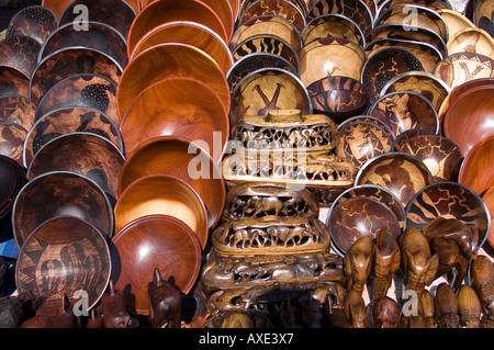 Afrikanische handlich Handwerk Souvenirs, Südafrika Stockfoto