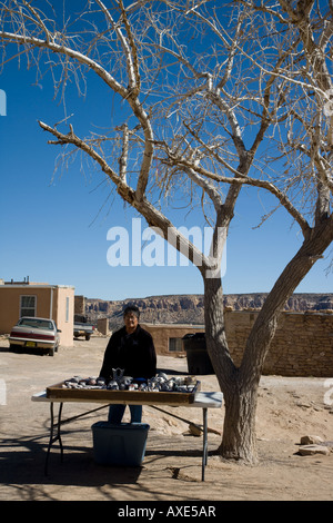 Acoma Sky City Native American Pueblo, New Mexico USA Stockfoto