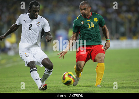 Ghana vs. Kamerun, Afrika Cup of Nations 2008 Stockfoto