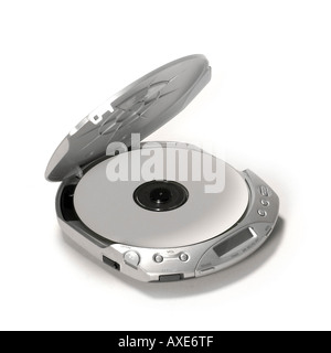 Tragbarer CD-Player von 2005 Stockfoto