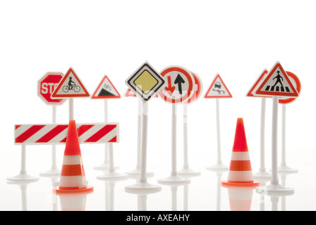 Verkehrszeichen Stockfoto