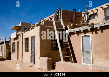 Acoma Himmel Stadt Pueblo, New-Mexico Stockfoto