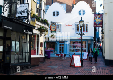 Kleines Quadrat in Brighton, E Sussex, England Stockfoto