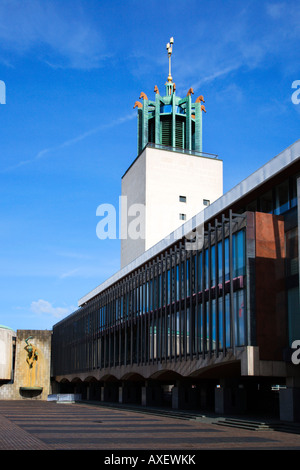 Civic Centre Newcastle Upon Tyne England Stockfoto