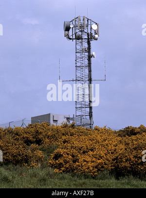 Handy-Mast Lothian Schottland Stockfoto