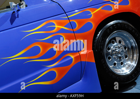 Hot Rod LKW closeup Stockfoto